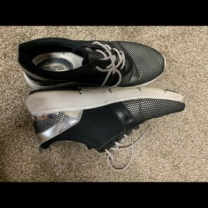 Michael Kors silver shoes